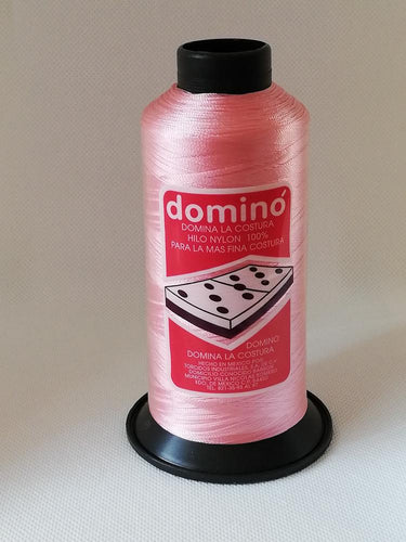 Hilos Dominó 1 pza (120g) Nylon N°30 Color Rosa Pastel