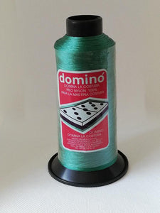 Hilos Dominó 1 pza (120g) Nylon N°8 Color Verde Jade