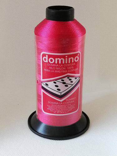 Hilos Dominó 1 pza (120g) Nylon N°8 Color Fiusha