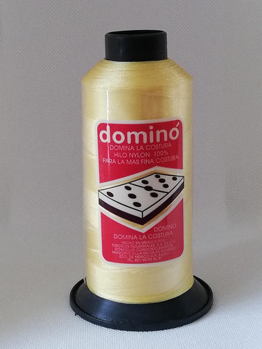 Hilos Dominó 1 pza (120g) Nylon N°8 Color Paja