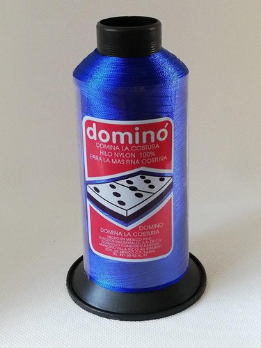 Hilos Dominó 1 pza (120g) Nylon N°30 Color Azul Rey