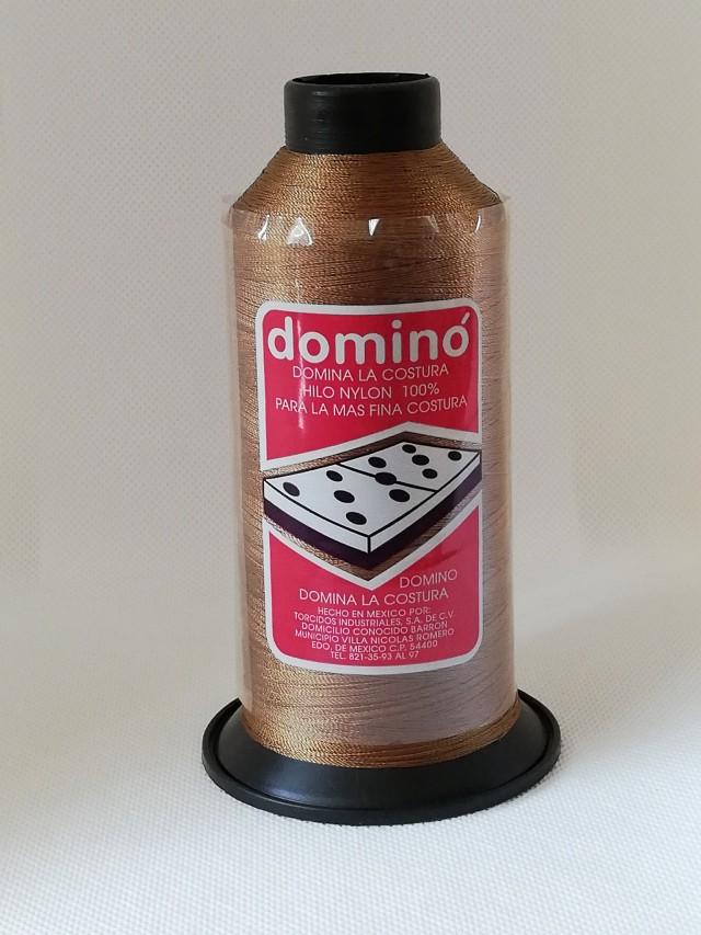 Hilos Dominó 1 pza (120g) Nylon N°30 Color Café Medio