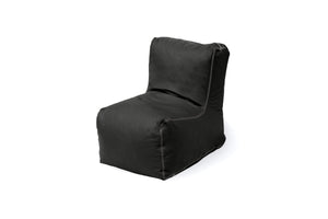 PUFF TIPO SILLON ZAPATO NEGRO