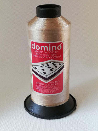 Hilos Dominó 1 pza (120g) Nylon N°30 Color Beige
