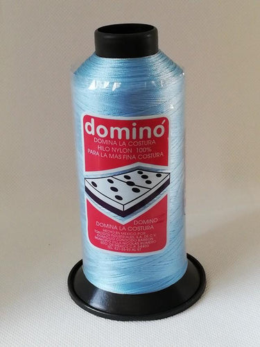 Hilos Dominó 1 pza (120g) Nylon N°30 Color Azul Cielo
