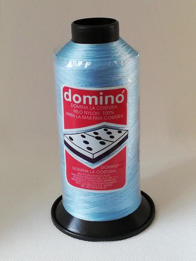 Hilos Dominó 1 pza (120g) Nylon N°30 Color Azul Cielo