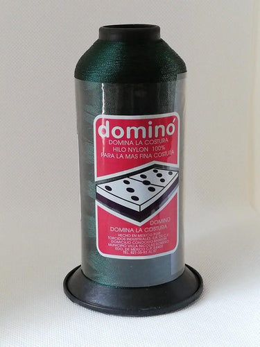 Hilos Dominó 1 pza (120g) Nylon N°8 Color Verde Botella