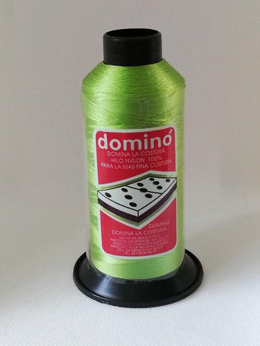 Hilos Dominó 1 pza (120g) Nylon N°30 Color Verde Manzana