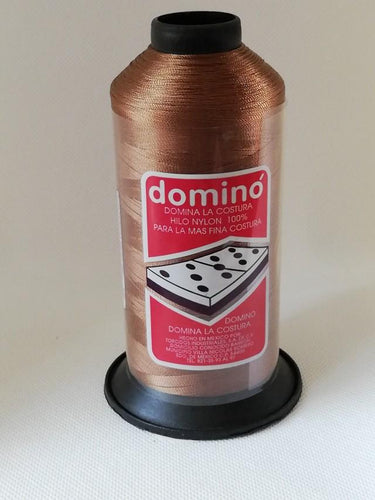 Hilos Dominó 1 pza (120g) Nylon N°30 Color Arena