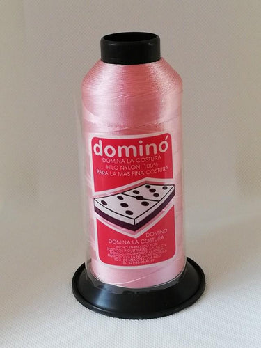 Hilos Dominó 1 pza (120g) Nylon N°8 Color Rosa Pálido