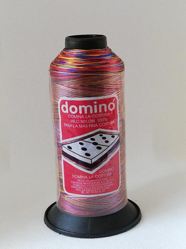 Hilos Dominó 1 pza (120g) Nylon N°8 Color Multicolor