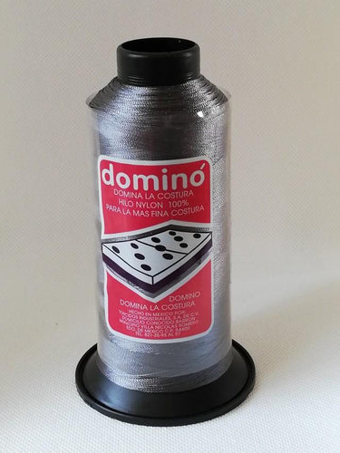 Hilos Dominó 1 pza (120g) Nylon N°30 Color Gris Oscuro